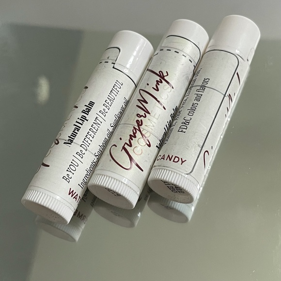 GingerMink Natural Lip Balm - Picture 3 of 3